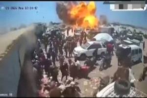 مليشيا الحوثي تقصف  سوق شعبي غربي لحج بثلاثة صواريخ باليستية