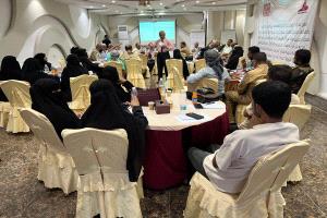 التكتل النسوي الجنوبي يدشن دورة لبناء قدرات اللجان المجتمعية والأمن في البريقة