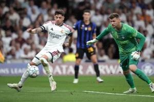 مبابي وفالفيردي يقودان ريال مدريد للفوز على إنتر ميلان في دوري أبطال أوروبا