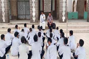 مكتب توجيه المكتبات بعدن يطلق برنامجاً تفاعلياً لطلاب ثانوية عدن النموذجية