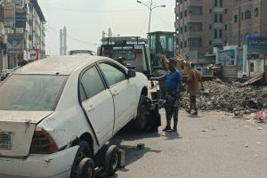 تواصل حملة النظافة في المنصورة لليوم الرابع على التوالي  