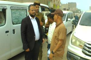 مدير عام المنصورة يدشن حملة ميدانية لإزالة البناء العشوائي